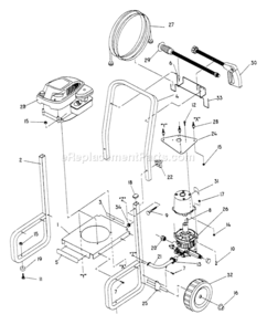 Part Location Diagram of 20042GS Generac DECAL, CAUTION
